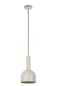 Pendelleuchte Sigma VITRUM grau-beige E27 Stahl 17 cm 41104 small 0