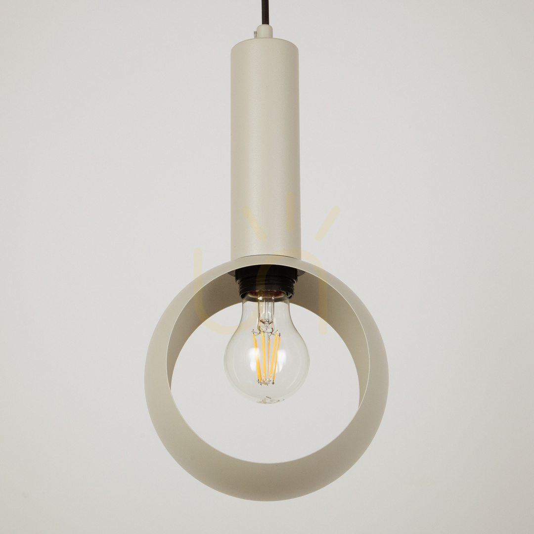 Aussicht Pendelleuchte Sigma VITRUM grau-beige E27 1-flammig 41105 Pendelleuchte Sigma VITRUM grau-beige E27 1-flammig 41105