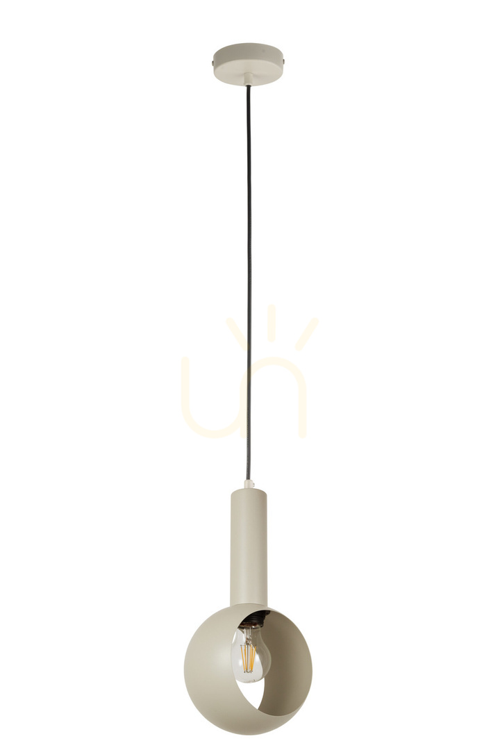 Závěsné svítidlo Sigma VITRUM šedobéžové E27 1xLED, 41105