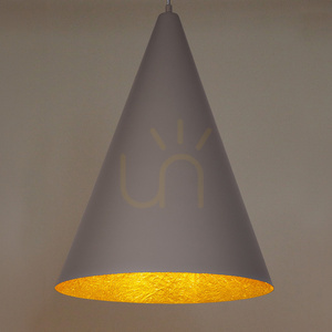 Pendelleuchte Sigma VESUVIO 1xE27 taupe gold 35 cm SKU 41056 small 1