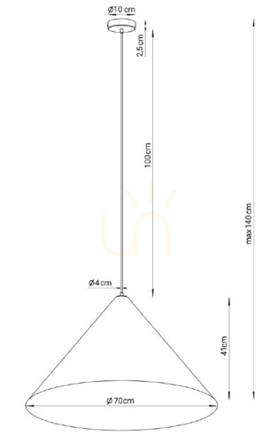 Prüfen Pendelleuchte Sigma VESUVIO 3xE27 taupe schwarz 70 cm SKU 41063