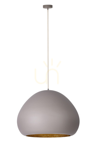Prüfen Pendelleuchte Sigma LAVA taupe gold E27 52 cm 41080