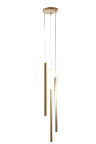 Prüfen Pendelleuchte Sigma SOPEL LUX 3xG9 gebürstetes Gold 40958