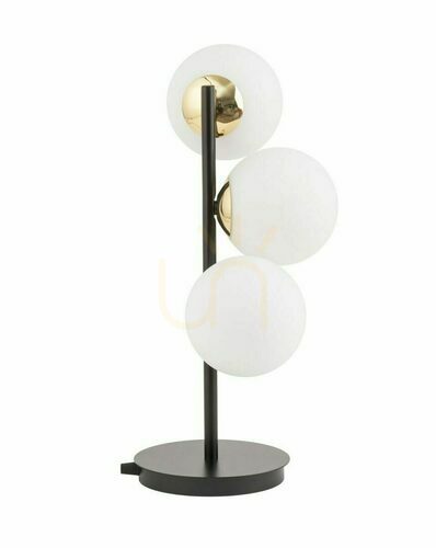 Prüfen Schreibtischlampe Sigma Piano 3xG9 schwarz Messing SKU 50364