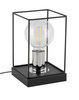 Prüfen Schreibtischlampe Sigma VOX schwarz E27 15W Stahl SKU 50371