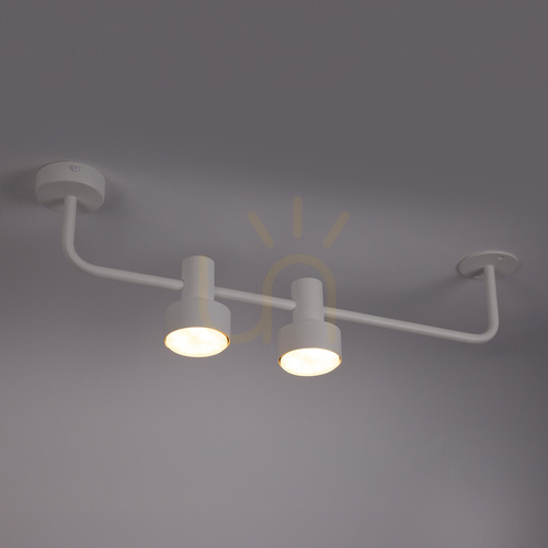 Prüfen Plafond Sigma MONA 2x GX53 weiß 80 cm SKU 40988