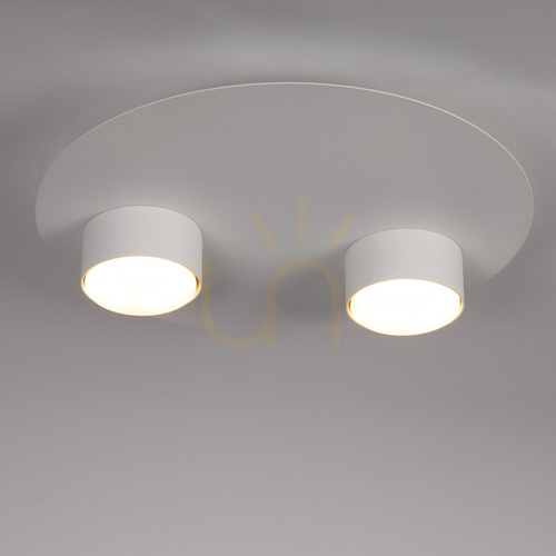 Prüfen Plafond Sigma STAR 2xGX53 weiß 40992