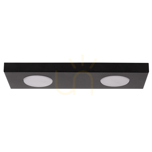 Prüfen Plafond Sigma HERO 2x GX53 schwarz 40920