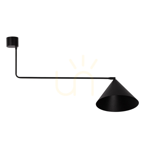 Prüfen Plafond Sigma MAGIC schwarz E27 LED 1-flammig 40929