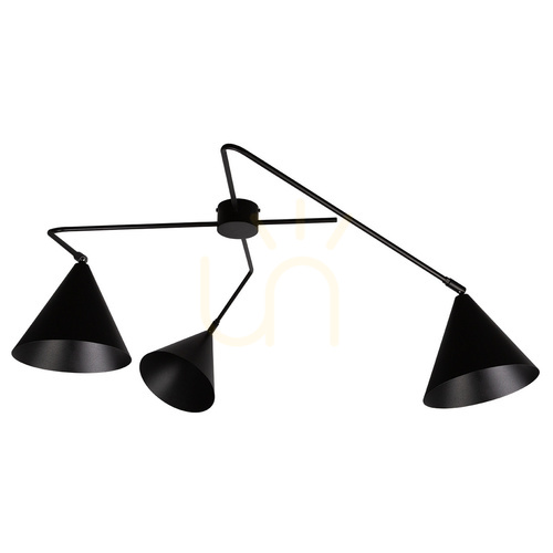 Prüfen Plafond Sigma GALAXY 2xE27 schwarz 40938