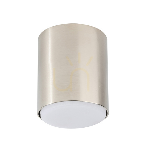 Prüfen Plafond Sigma TUBO 1xGX53 silber Stahl gebürstet SKU 40846