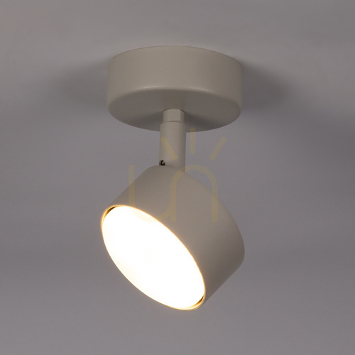 Prüfen Plafond Sigma NEMO 1xGX53 grau-beige Stahl 40886