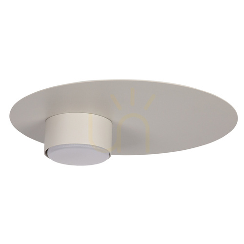 Prüfen Plafond Sigma STAR 1x GX53 grau-beige Metall 27 cm 40911