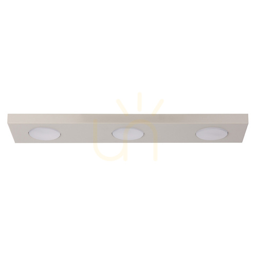 Prüfen Plafond Sigma HERO 3xGX53 grau-beige 40924