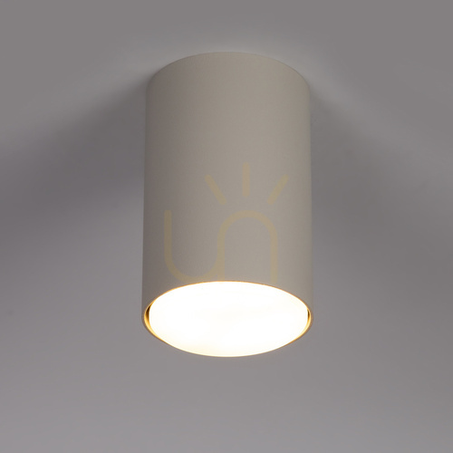 Prüfen Plafond Sigma TUBO 1xGX53 grau-beige Stahl 12,5 cm 40977
