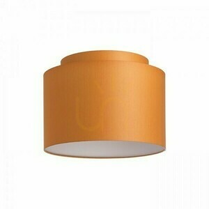 Schirm, Lampenschirm Double 40/30 Polycotton Schwarz/Weiß PVC Max. 23 W small 2