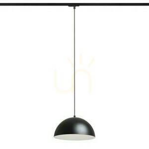 Gladys 30 To 1 Phase Pendelleuchte. Schiene Schwarz/Gold 230 V Led E27 15 W. small 0