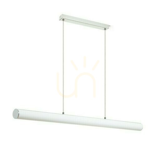 Prüfen Rivier Led Pendelleuchte I Chrom/Acryl Milk 230 V 24 W 3000 K.