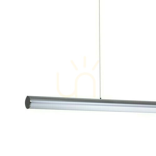 Prüfen Rivier Led Pendelleuchte I Chrom/Acryl Transparent 230 V 24 W 3000 K