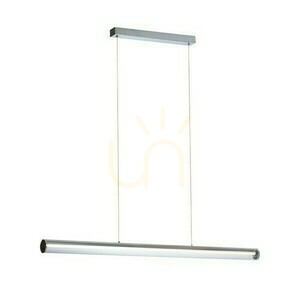 Rivier Led Pendelleuchte I Chrom/Acryl Transparent 230 V 24 W 3000 K small 0