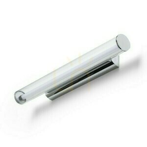 LED-Wandleuchte Rendl RIVIER 59 cm, Chrom und klares Acryl, 12 W, 3000 K small 2