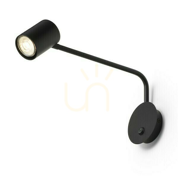 Aussicht Philip Wandleuchte mit Arm Weiß 230 V Led Gu10 5 W. Philip Wandleuchte mit Arm Weiß 230 V Led Gu10 5 W.