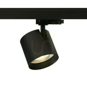 Iris 9 bis 3-Phasen-Reflektor. Schiene Weiß 230 V Led 12 W 24° 3000 K small 0