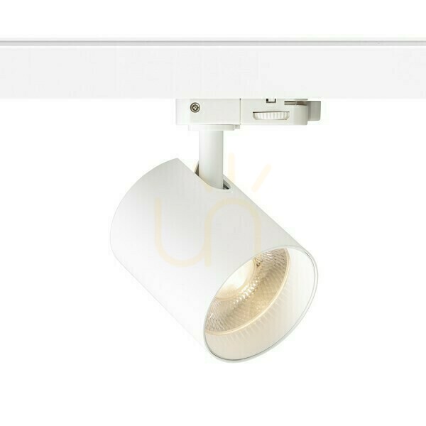 Prüfen Iris 7 bis 3-Phasen-Reflektor. Schiene Weiß 230 V Led 10 W 24° 3000 K Iris 7 bis 3-Phasen-Reflektor. Schiene Weiß 230 V Led 10 W 24° 3000 K