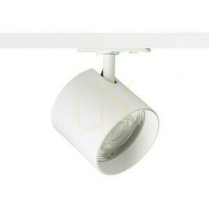 Iris 9 zu 1 Phasenreflektor. Schiene Weiß 230 V Led 12 W 24° 3000 K small 3