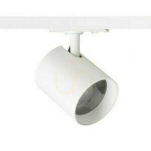 Iris 7 zu 1 Phasenreflektor. Schiene Weiß 230 V Led 10 W 24° 3000 K small 3