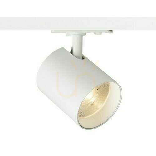 Prüfen Iris 7 zu 1 Phasenreflektor. Schiene Weiß 230 V Led 10 W 24° 3000 K