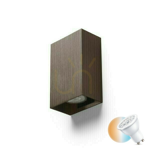 Prüfen Capri RC RENDL Wandleuchte gebürstete Bronze GU10 2×9 W 230 V Capri RC RENDL Wandleuchte gebürstete Bronze GU10 2×9 W 230 V