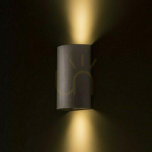 Prüfen Wandleuchte Rendl CAPRI R Up/Down, Bronze gebürstet, 2x GU10 max. 9 W