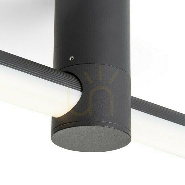 Zeige Wandleuchte Claris 120 Aufputz Schwarz Milch Acryl 230 V Led 2x12 W 3000 K Wandleuchte Claris 120 Aufputz Schwarz Milch Acryl 230 V Led 2x12 W 3000 K