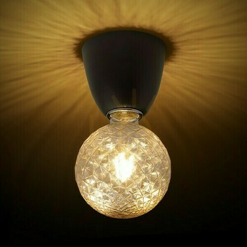 Prüfen Plafond Reach Ceiling Schwarz 230 V Led E27 11 W.