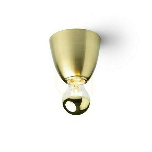 Prüfen Reach Ceiling Plafond Brushed Brass 230 V Led E27 11 W.