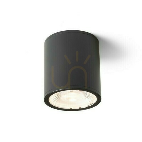 Prüfen Plafonds Outdoor Cornelia 10 Decke Schwarz 230 V Led 15 W Ip65 3000 K
