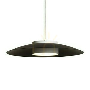 Rendl Sfera 35/4 R14336 Schirm, Metallteller Ø35 cm, schwarz — für die Pendelleuchte Sfera small 4