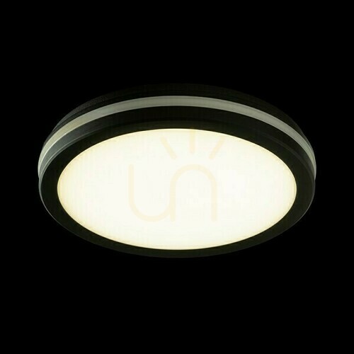 Prüfen Plafonds Outdoor Sono 30 Aufputz Schwarz Kunststoff 230 V Led W Ip65 3000 K 4000 6000