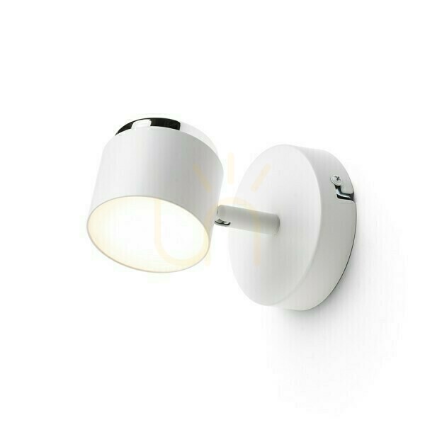 Zeige Nova I Wandanbauleuchte Weiß Chrom/Acryl Milk 230 V Led 4.2 W 3000 K Nova I Wandanbauleuchte Weiß Chrom/Acryl Milk 230 V Led 4.2 W 3000 K