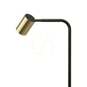 Flynn I Stehleuchte Schwarz/Messing gebürstet 230 V Led Gu10 9 W. small 3
