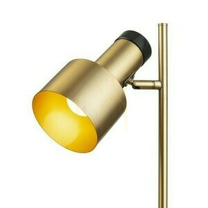 Stehleuchte RENDL DIVINA Messing / Dekor schwarzer Marmor E27 5W small 1