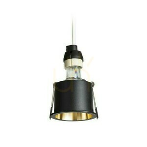 Orco Einbauleuchte Schwarz/Gold 230 V Led Gu10 9 W. small 2