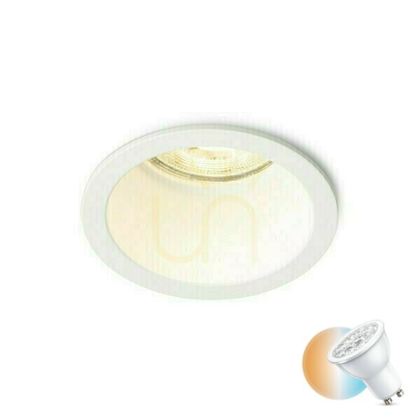 Prüfen Orco Einbauleuchte Weiß 230 V Led Gu10 9 W. Orco Einbauleuchte Weiß 230 V Led Gu10 9 W.