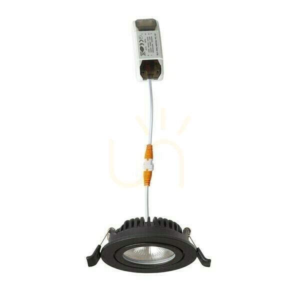 Anzeige Jade Dimm To Warm Einbauleuchte Schwarz 230 V Led 6 W 60° 3000 2000 K Jade Dimm To Warm Einbauleuchte Schwarz 230 V Led 6 W 60° 3000 2000 K