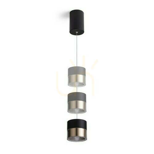 Prüfen Rendl JUNIPER R14219 LED-Pendelleuchte 15 W 3000 K schwarz-gold