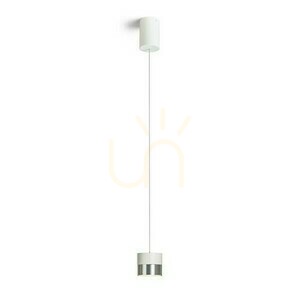 Juniper Pendelleuchte mit Höhenverstellung Weiß Chrom 230 V Led 15 W 30° 3000 K 1 Juniper Pendelleuchte mit Höhenverstellung Weiß Chrom 230 V Led 15 W 30° 3000 K small 1