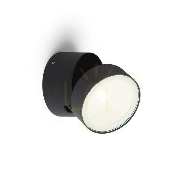 Prüfen Wandleuchte Flavio R Anbau Schwarz 230 V Led 6 W 110° Ip54 3000 K Wandleuchte Flavio R Anbau Schwarz 230 V Led 6 W 110° Ip54 3000 K