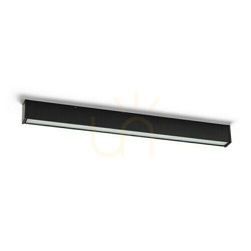 Prüfen Plafonds Outdoor Carme 100 Aufputz Schwarz 230 V Led 35 W Ip65 3000 K