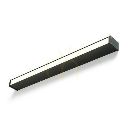 Prüfen Plafonds Outdoor Carme 100 Aufputz Schwarz 230 V Led 35 W Ip65 3000 K